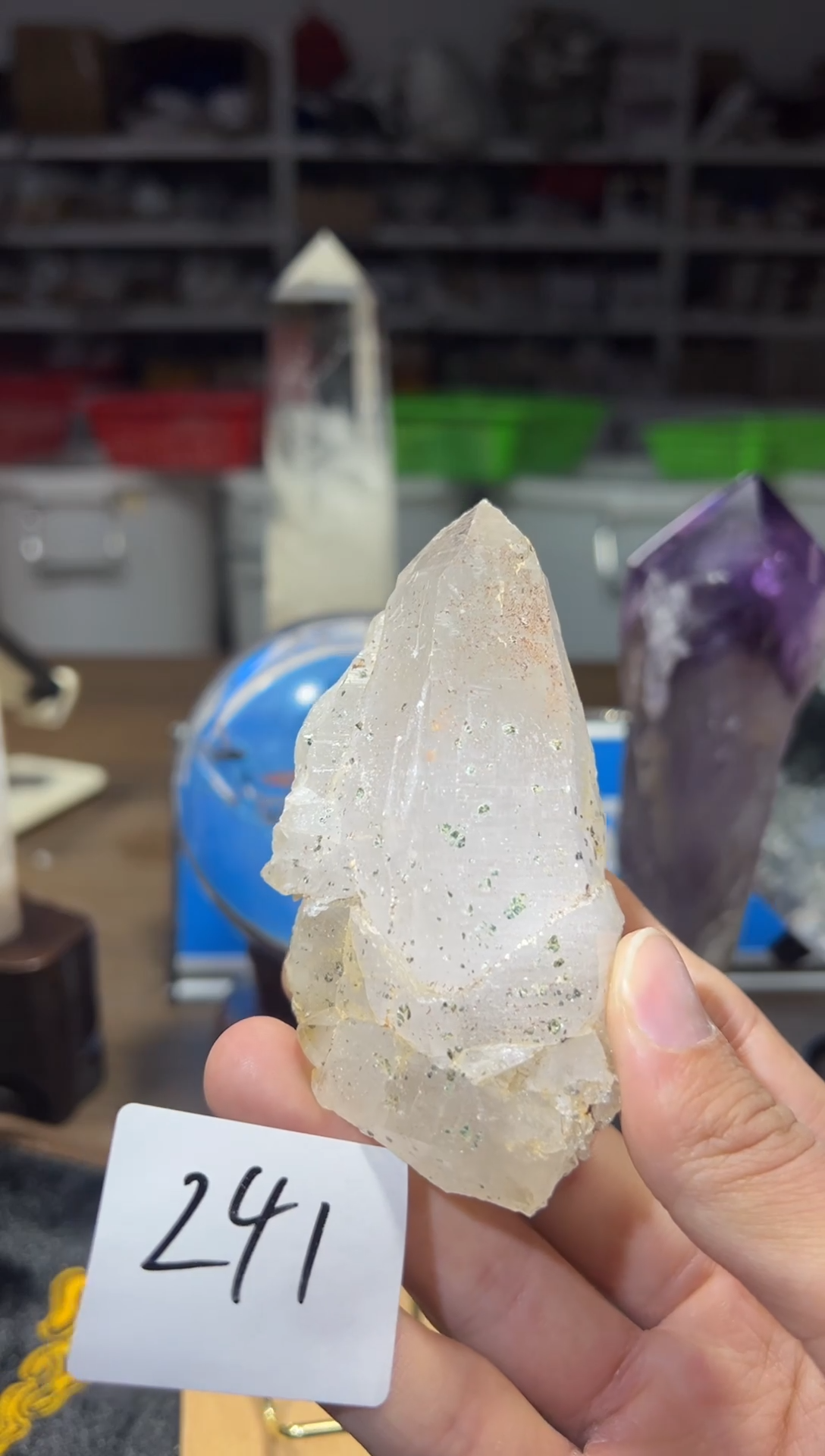 未镶嵌珠宝半成品水晶天然水晶默认微瑕241