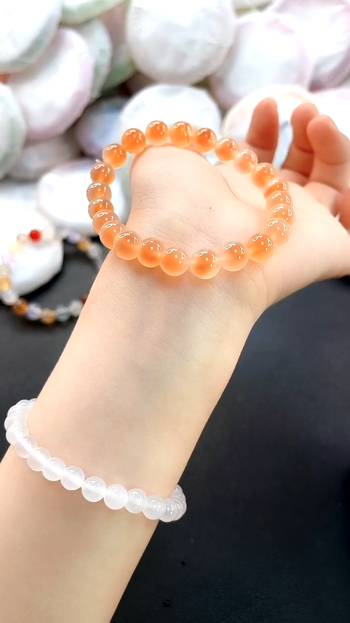 手镯玛瑙/玉髓未镶嵌圈口