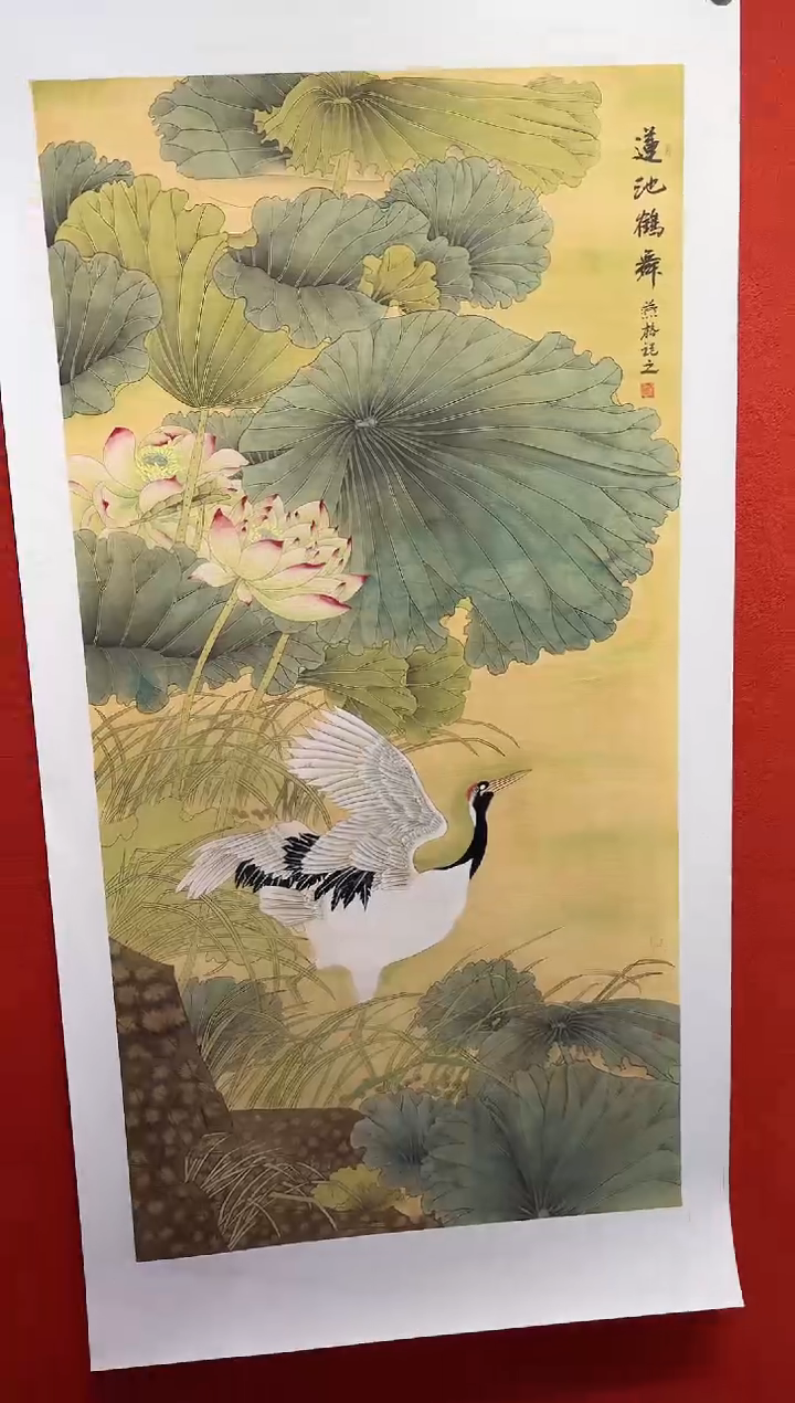 国画秦燕格国画手绘作品Y31