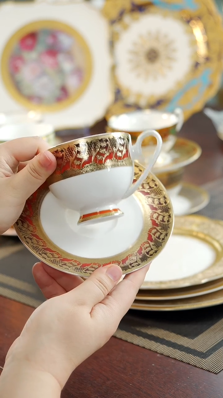 【闪购商品】瓷片200cc咖啡杯碟 福利价