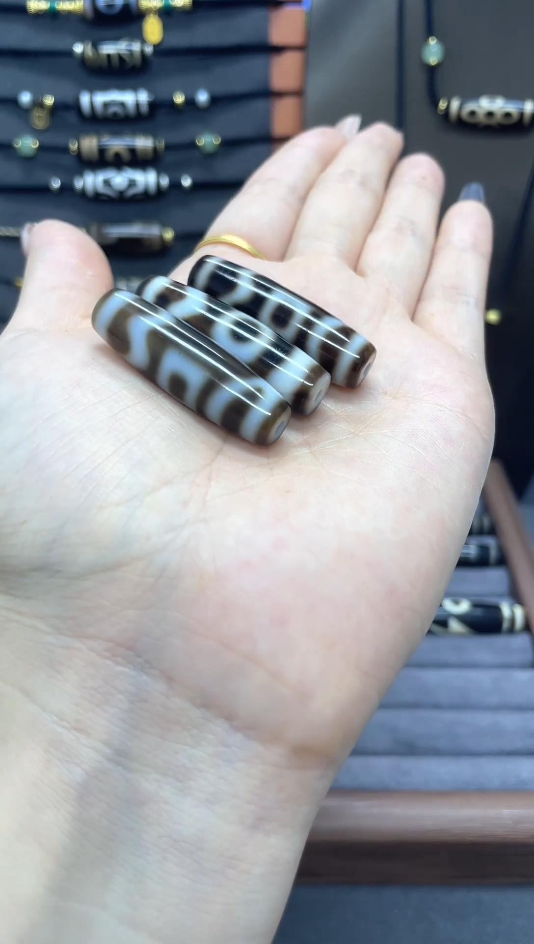 玛瑙/玉髓裸珠13