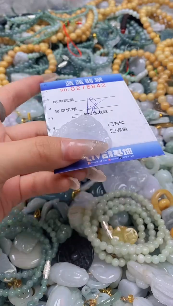 翡翠未镶嵌颈饰闪购0278842多样性发其一