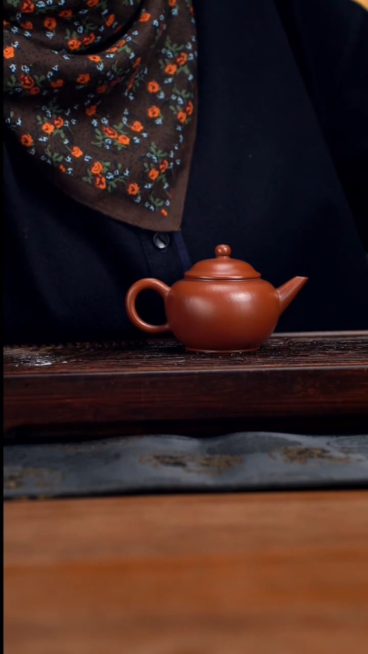 【闪购商品】紫砂茶壶150cc黄龙山原矿朱泥水平26