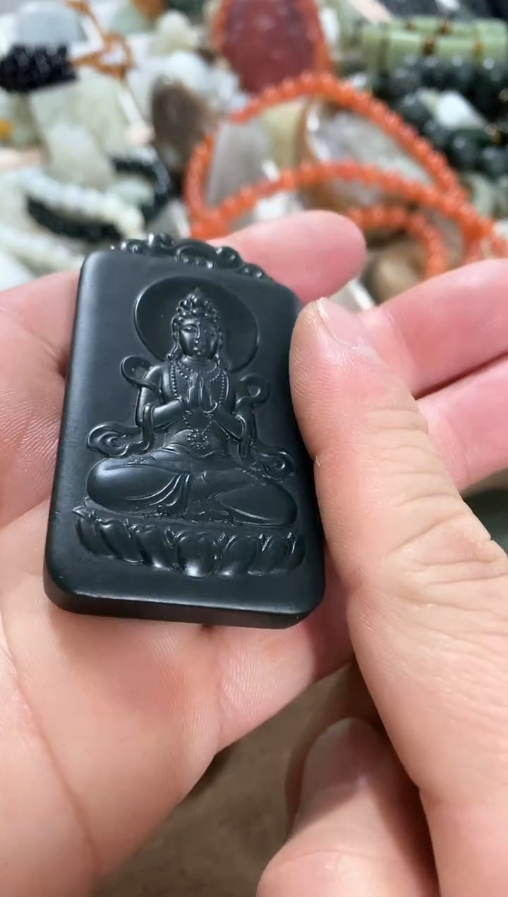 【闪购商品】和田玉吊坠(不含链)未镶嵌观音