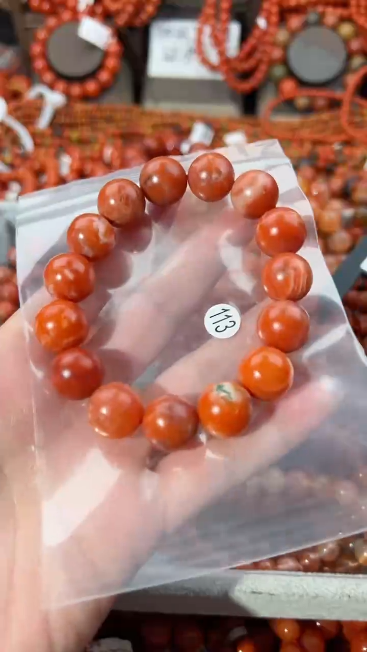 【闪购商品】南红玛瑙手串未镶嵌14+