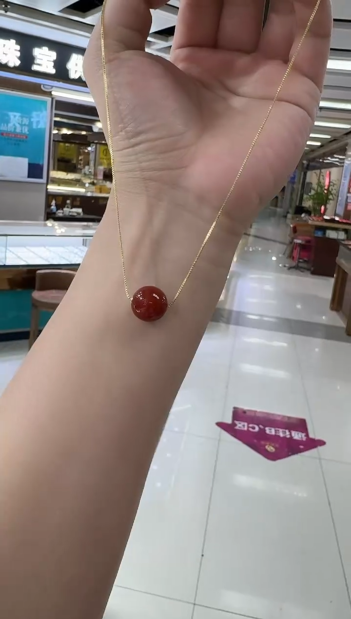 未镶嵌颈饰玛瑙/玉髓玛瑙吊坠