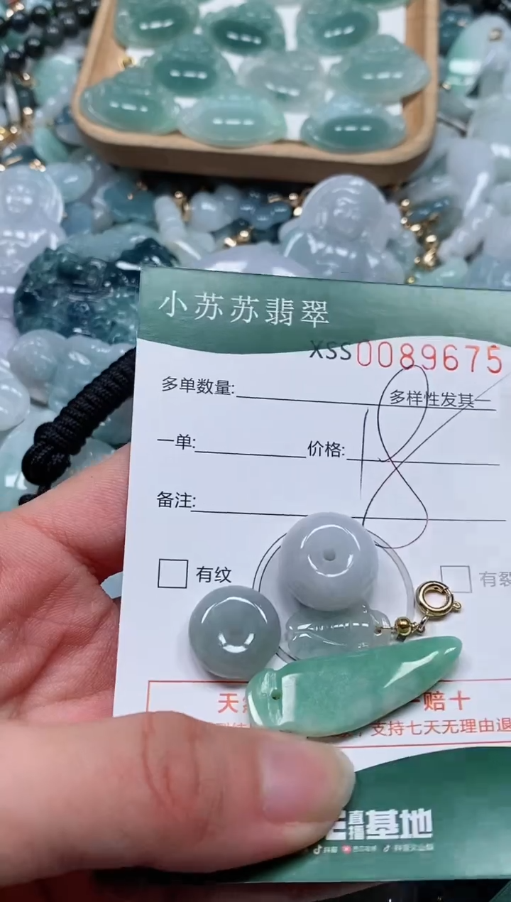 【闪购商品】翡翠颈饰未镶嵌闪购商品0089675