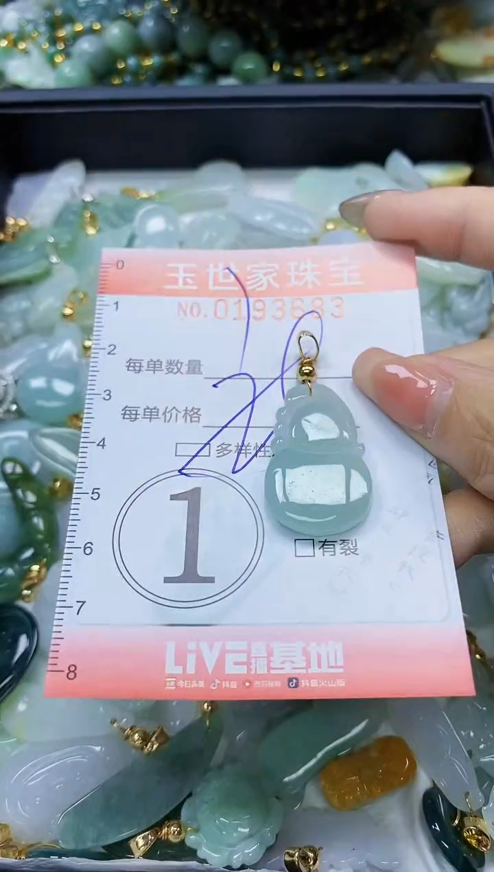 【闪购商品】翡翠颈饰未镶嵌闪购商品00193683多样性发其一