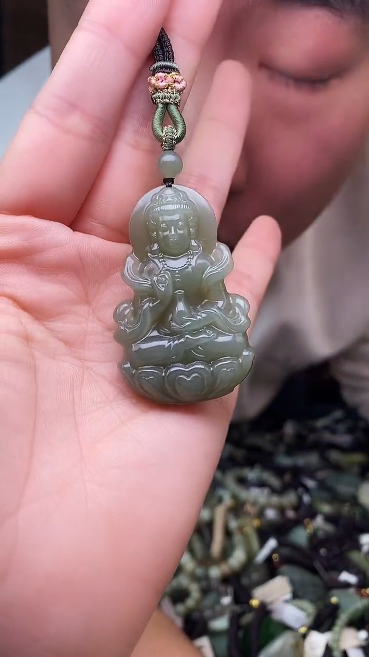 颈饰未镶嵌和田玉多样性发货，拍一发一