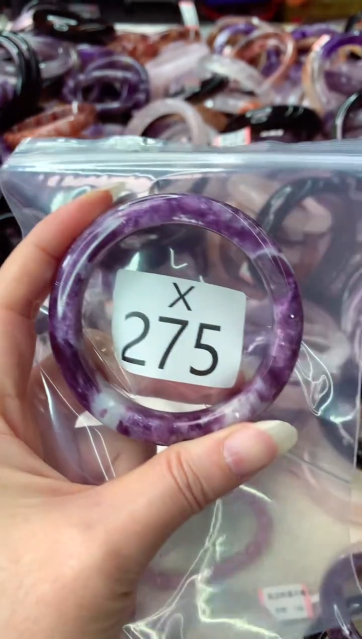 未镶嵌手镯水晶X275-55