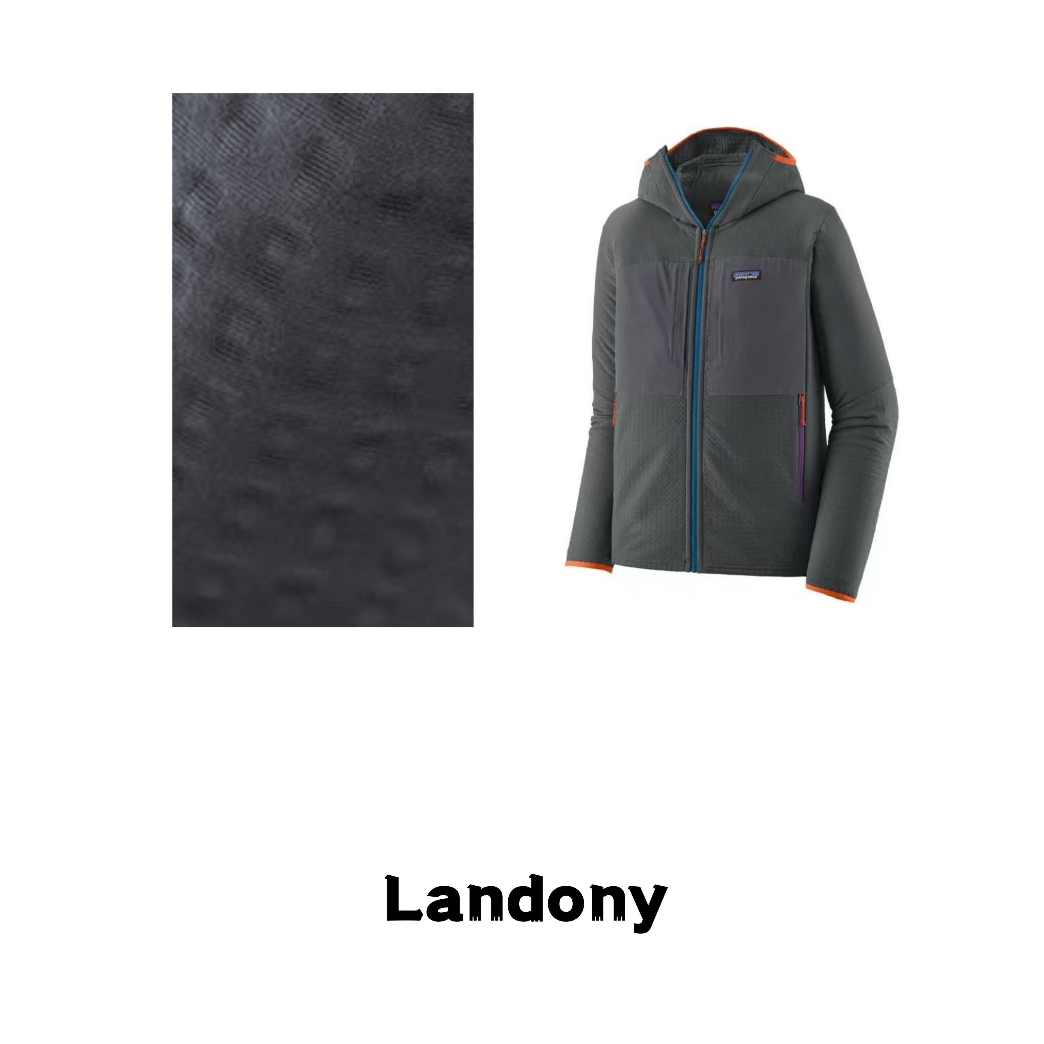 北美外贸 R2 TH 3防双口袋连帽夹克外套83731