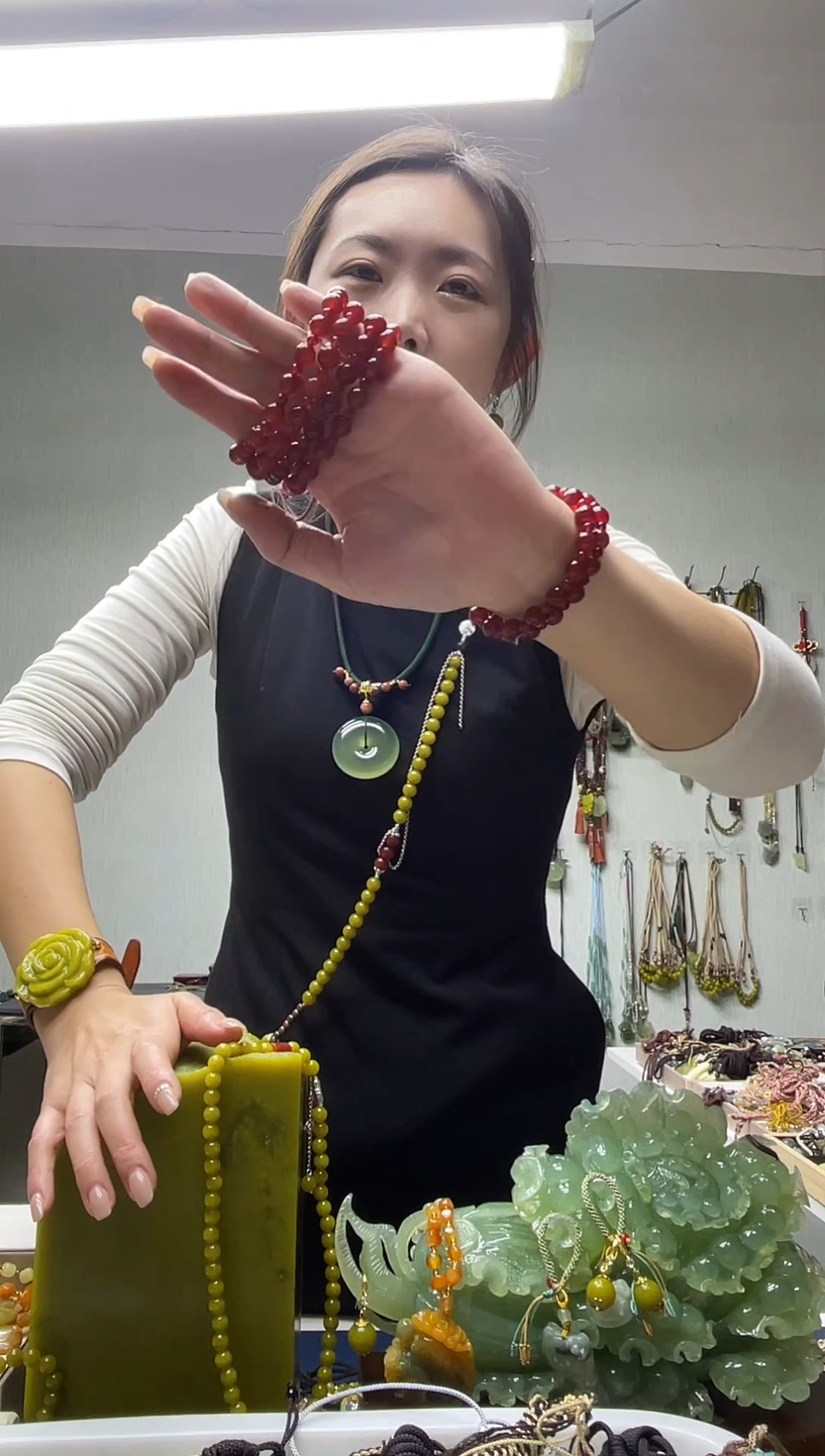 未镶嵌颈饰玛瑙/玉髓多样性发货 拍一发一