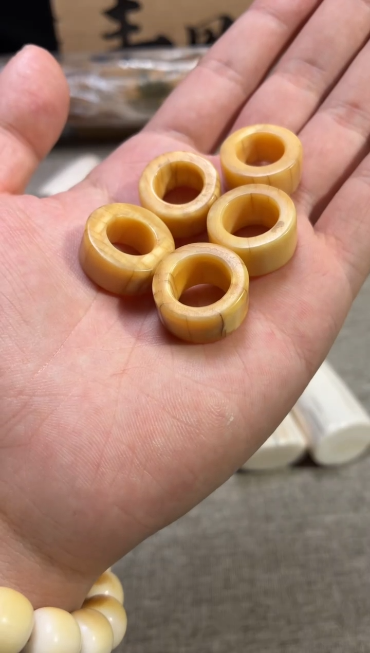 手串/手链/手镯猛犸象牙P10 猛犸高级白系列跑环