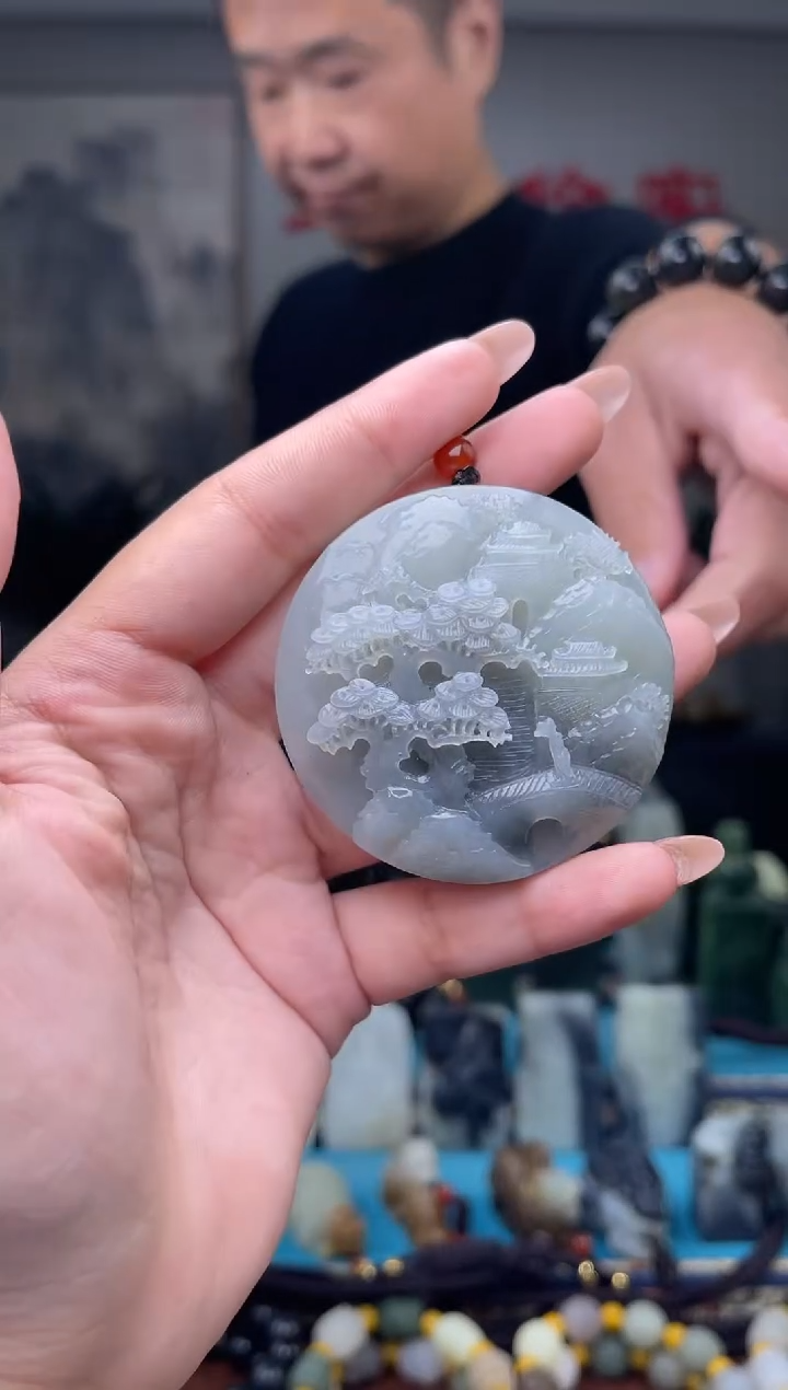 未镶嵌和田玉挂件1