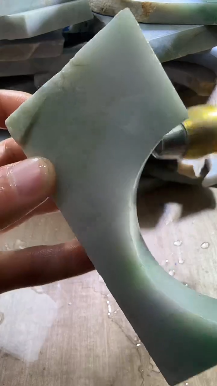 裸石翡翠天然翡翠A货花55