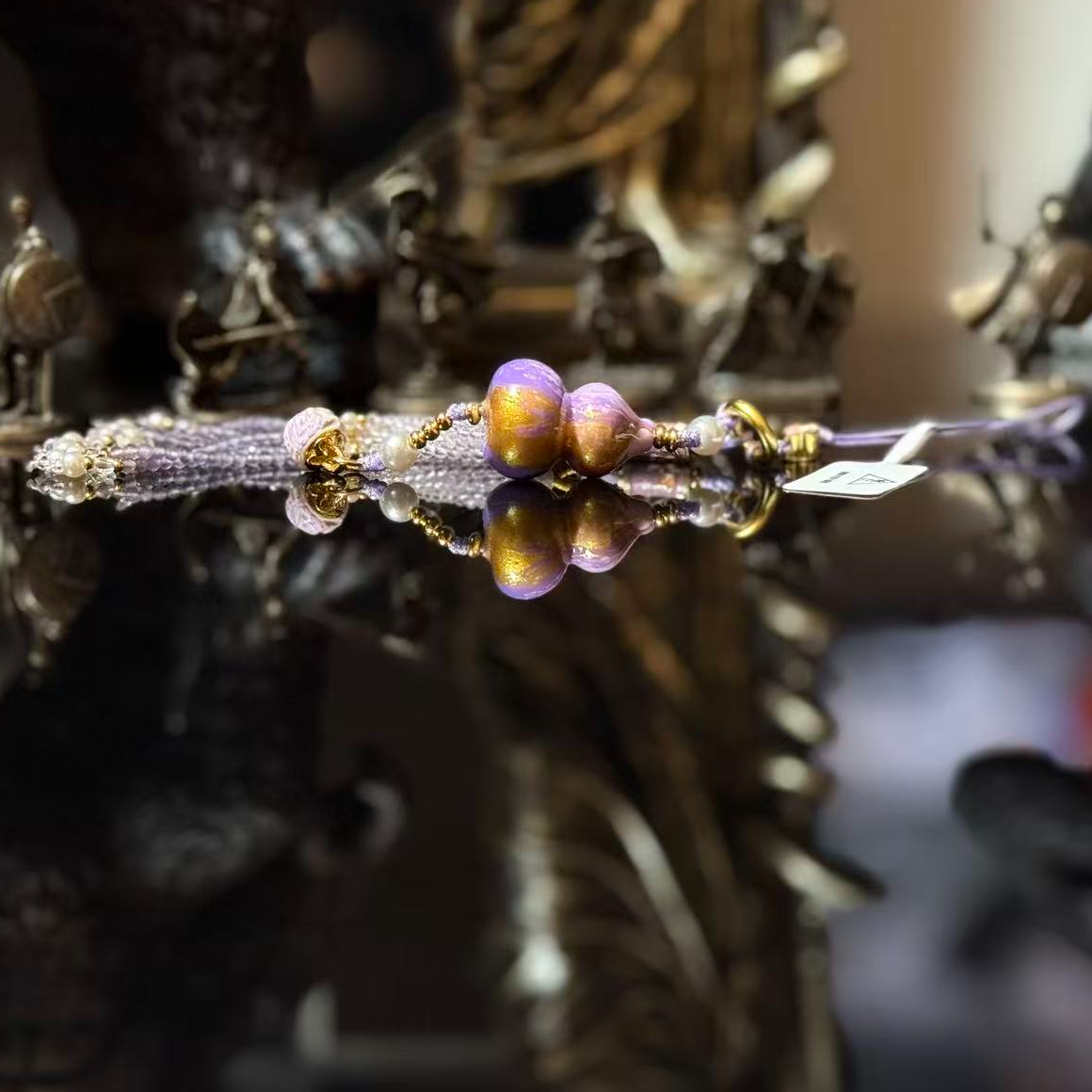 紫气东来大漆葫芦挂件564