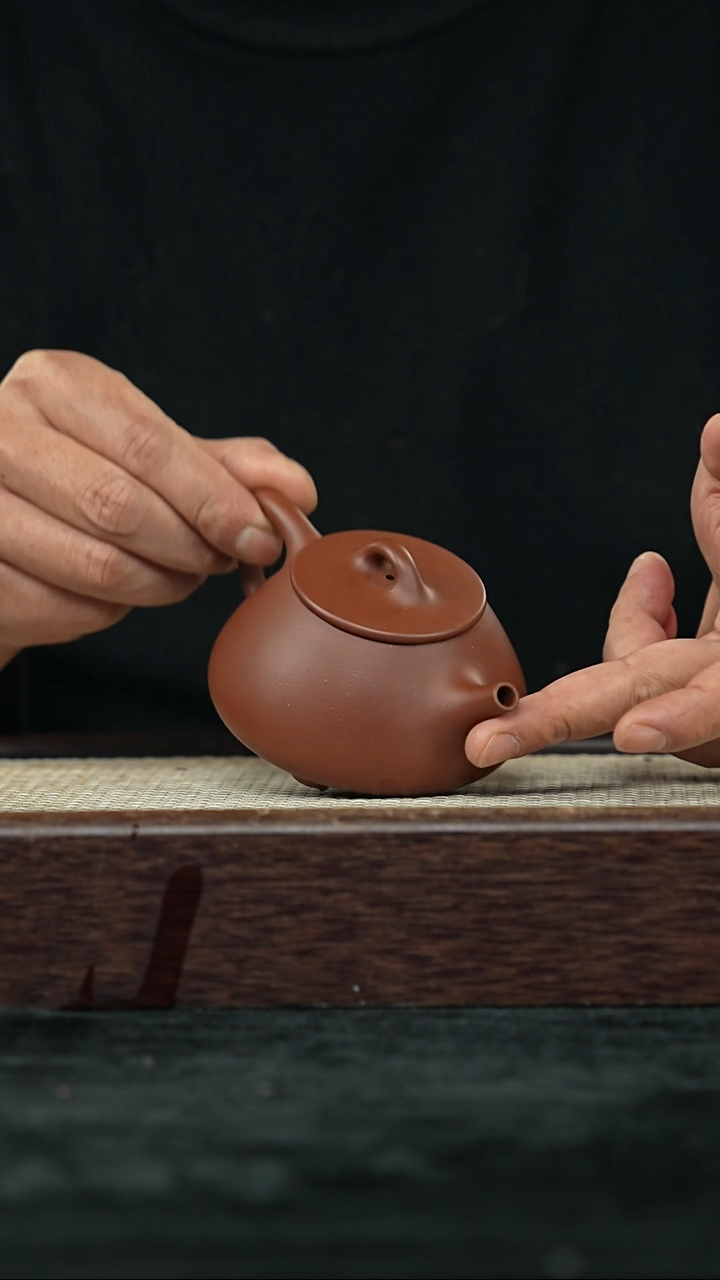 【闪购商品】紫砂茶壶@@Aj2456徐皓平盖石瓢