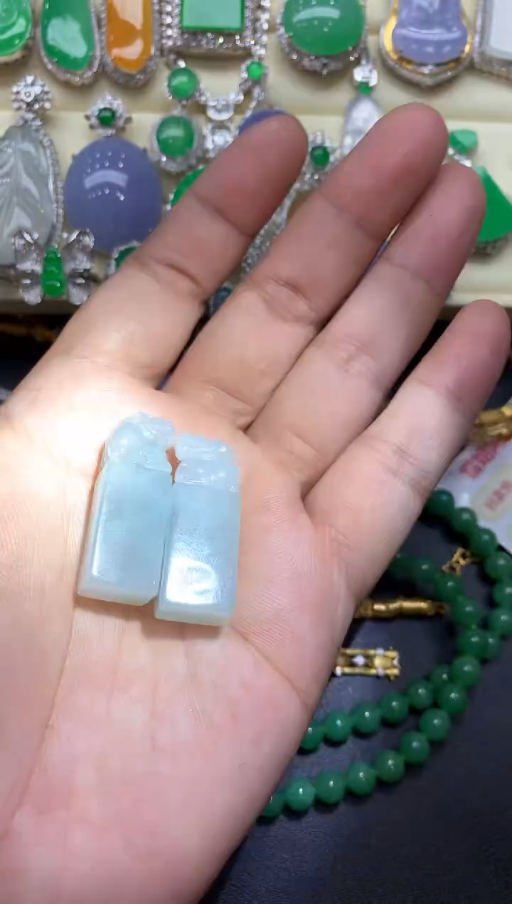 颈饰未镶嵌翡翠47-中国好珍宝