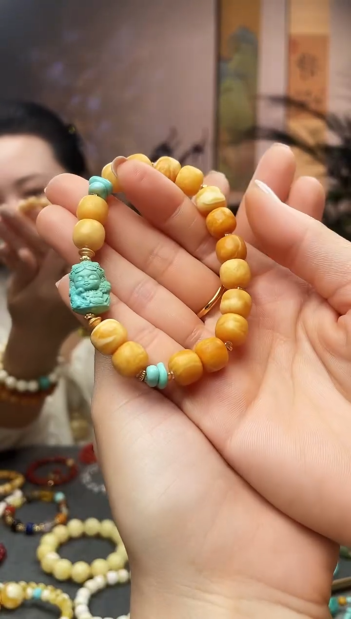 【闪购商品】蜜蜡手链未镶嵌手链