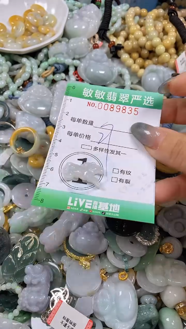 【闪购商品】翡翠颈饰未镶嵌闪购0089835