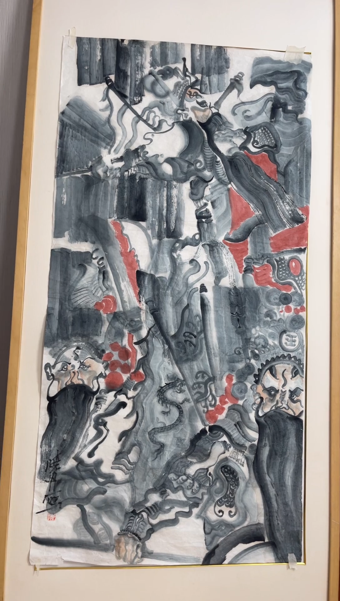 国画坤*国画山水花鸟作品