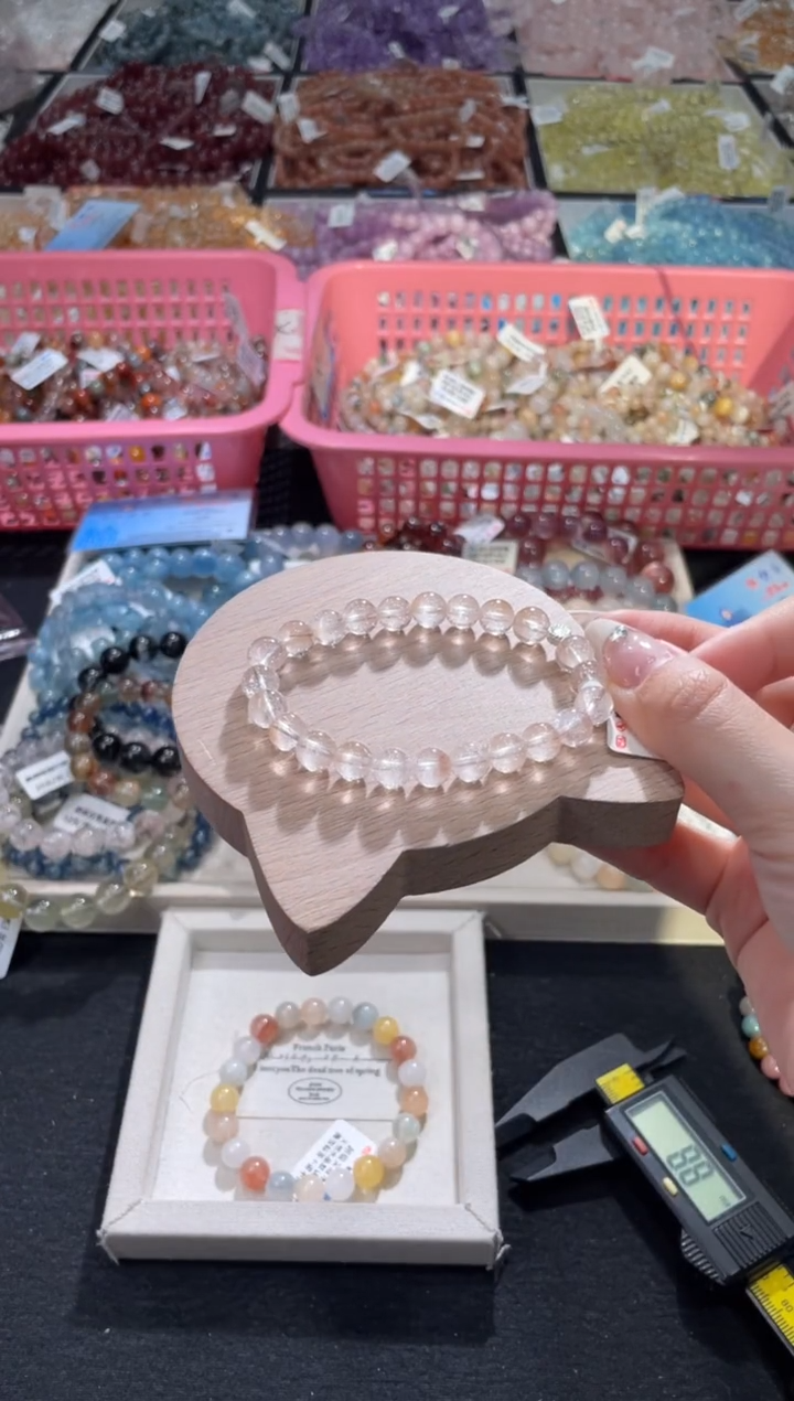 水晶手链未镶嵌382号 多样性发一8++