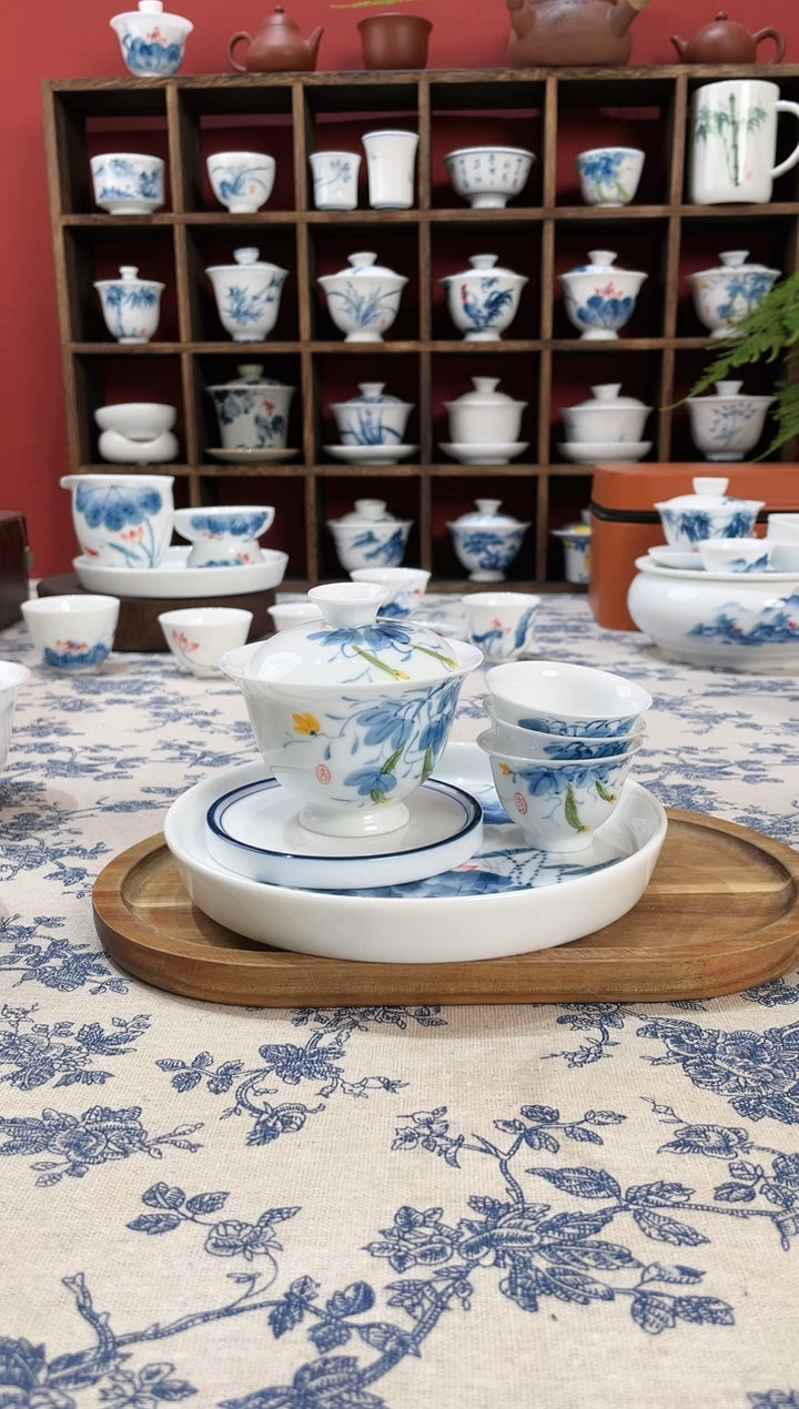 【闪购商品】盖碗/杯群芳斋闪购链接（以闪拍图片为准）