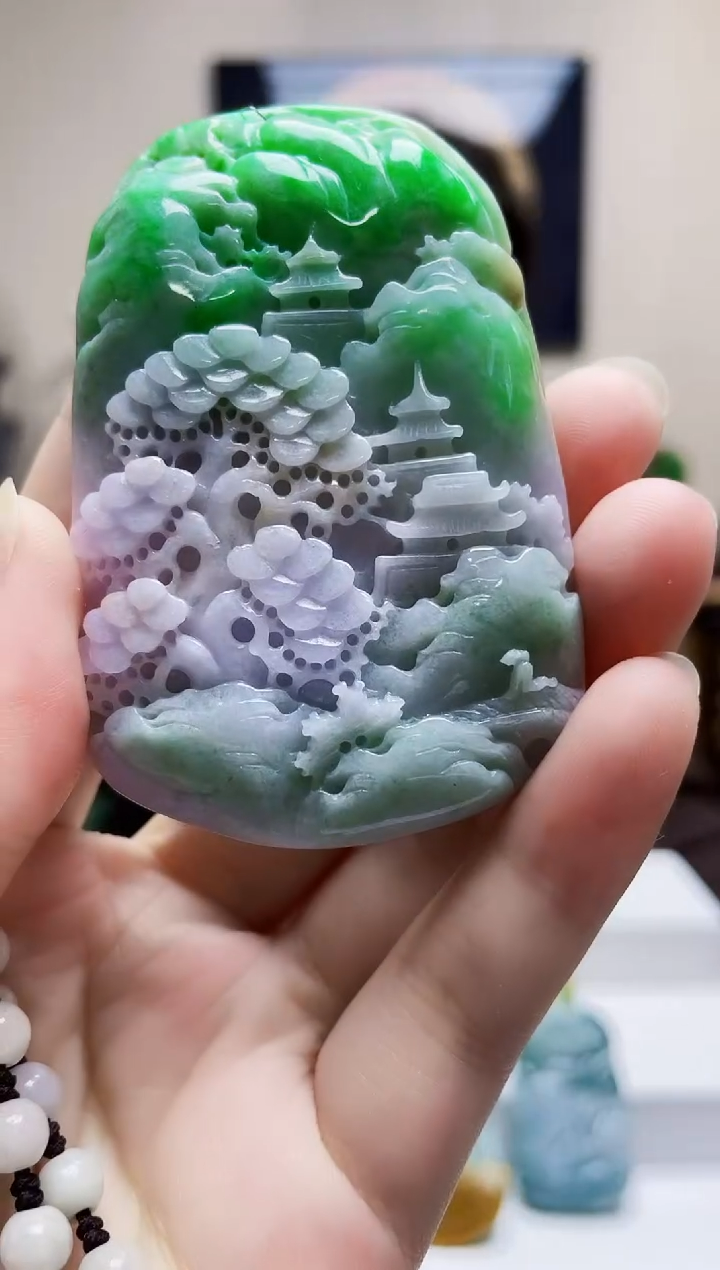 未镶嵌定制翡翠吊坠7