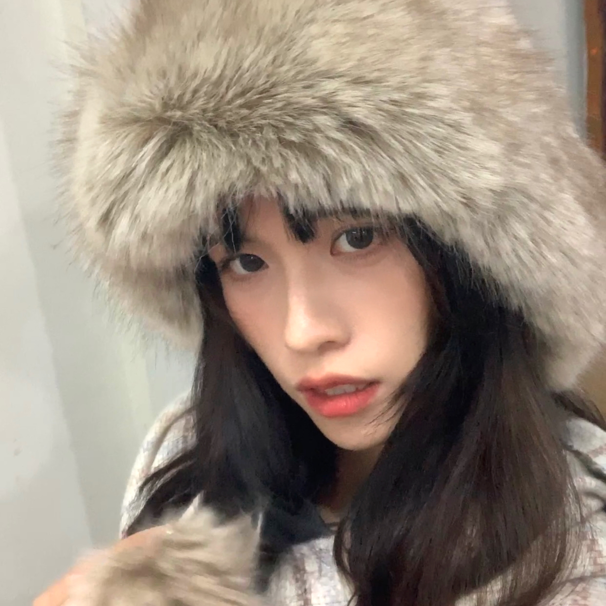 新手美女 冬季帽子堆堆帽女韩系加厚针织帽加厚复古渔夫帽盆帽