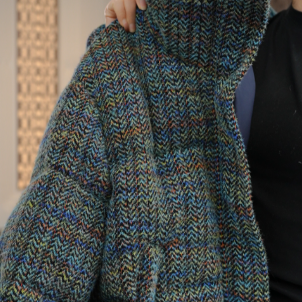 复古时尚加厚立领羽绒服2025冬季新款宽松显瘦保暖外套