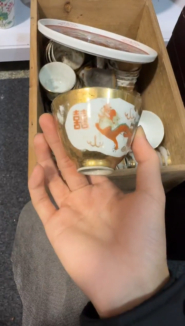 景德镇手绘陶瓷厂瓷青花瓷回流瓷，全部清仓【微脱金】