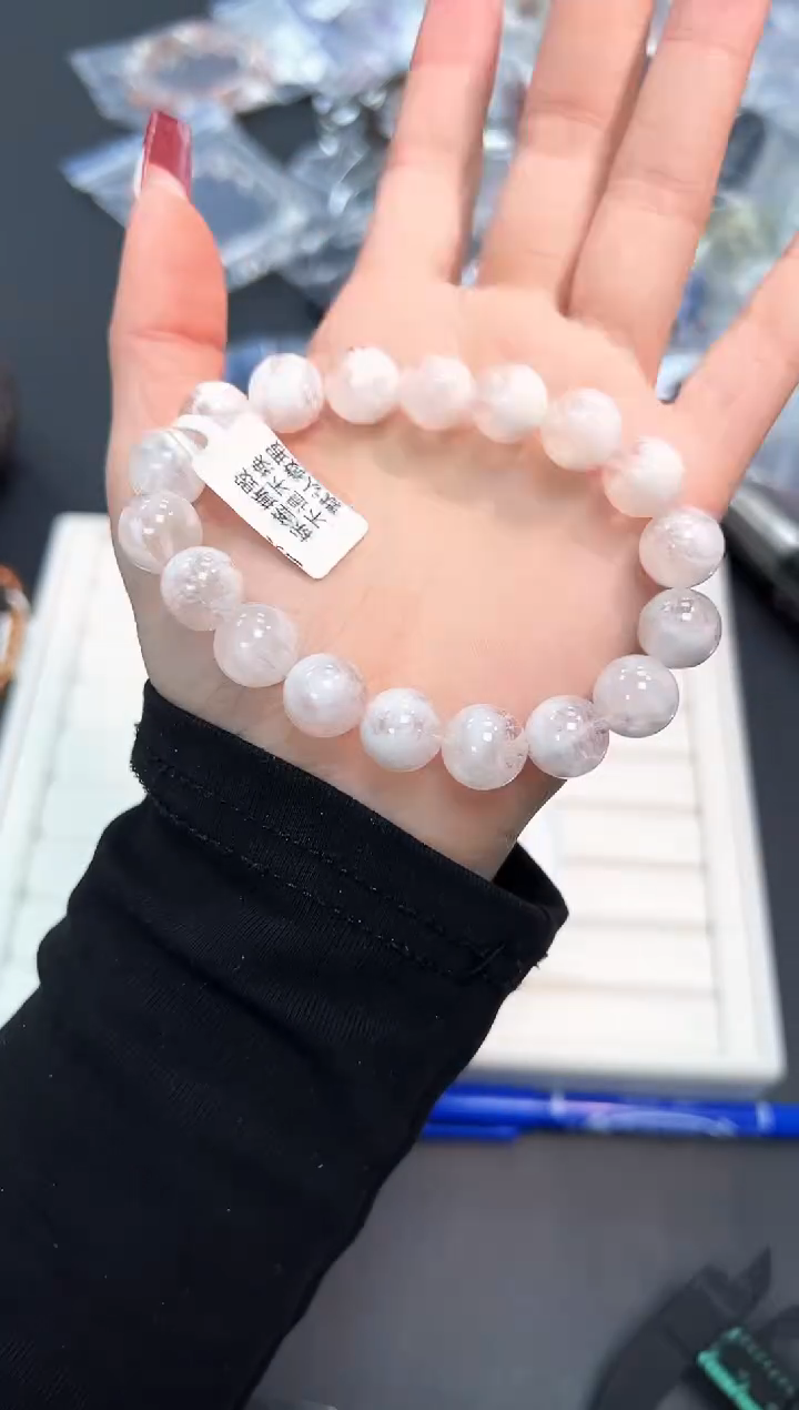 【闪购商品】水晶手串未镶嵌95b多样性发其一/1条默认微瑕