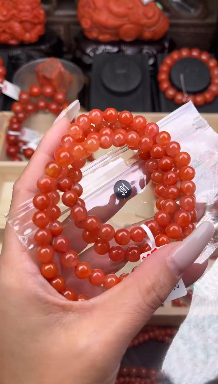 【闪购商品】南红玛瑙珠宝奇石未镶嵌391-7+