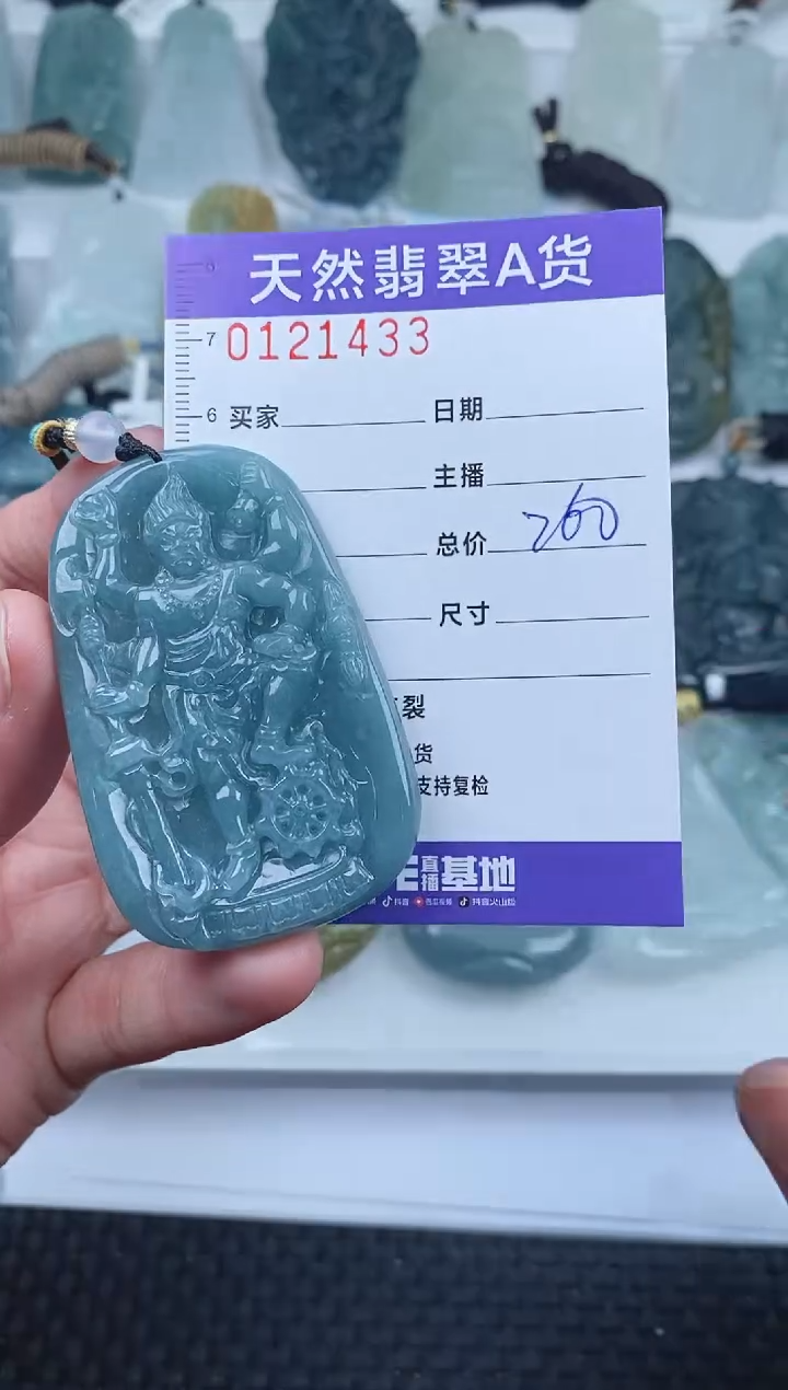 【闪购商品】翡翠颈饰未镶嵌        433