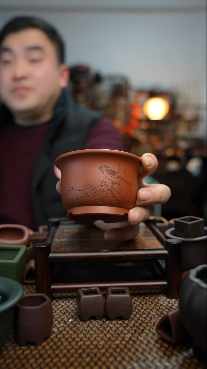 【闪购商品】紫砂花盆長木軒精品紫砂