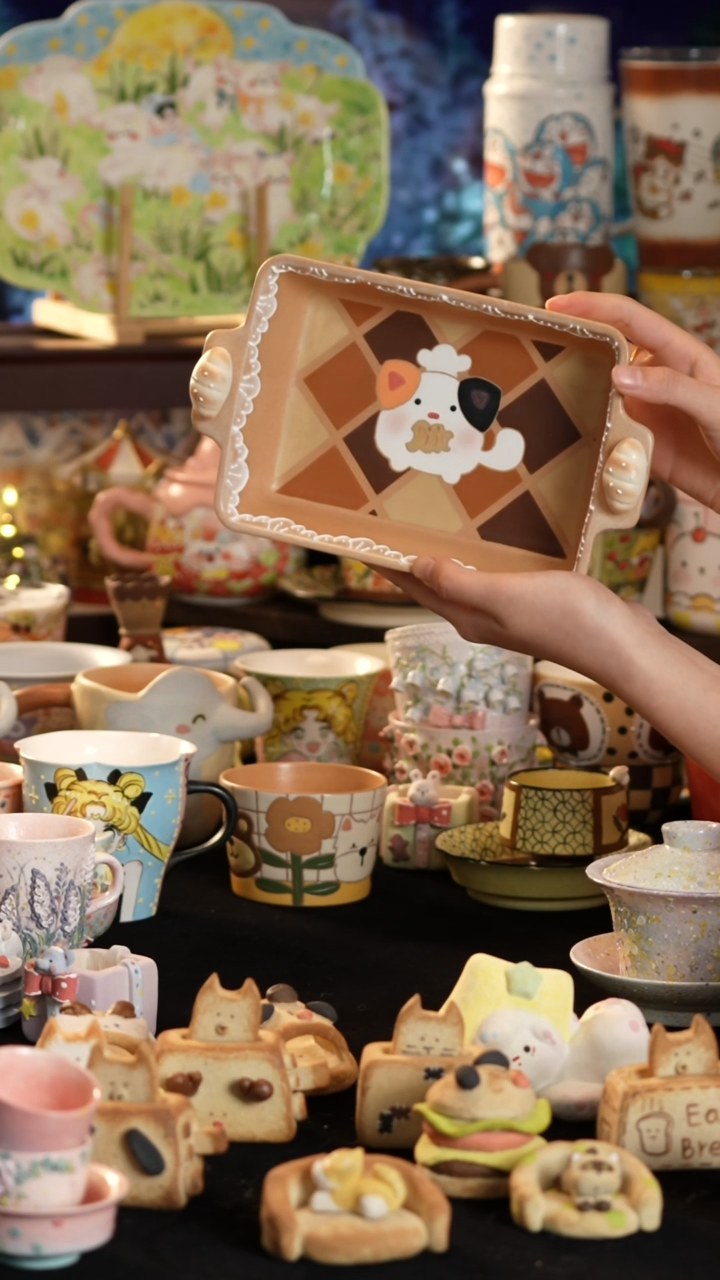 其他陶景德镇釉下彩手绘设计师款陶瓷