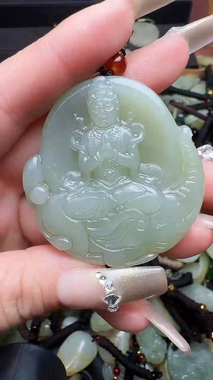 【闪购商品】和田玉颈饰未镶嵌普贤