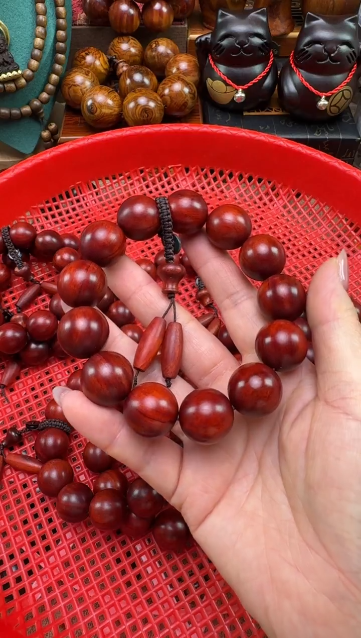 手串/手链小叶紫檀小叶紫檀1.8泥料少星单圈