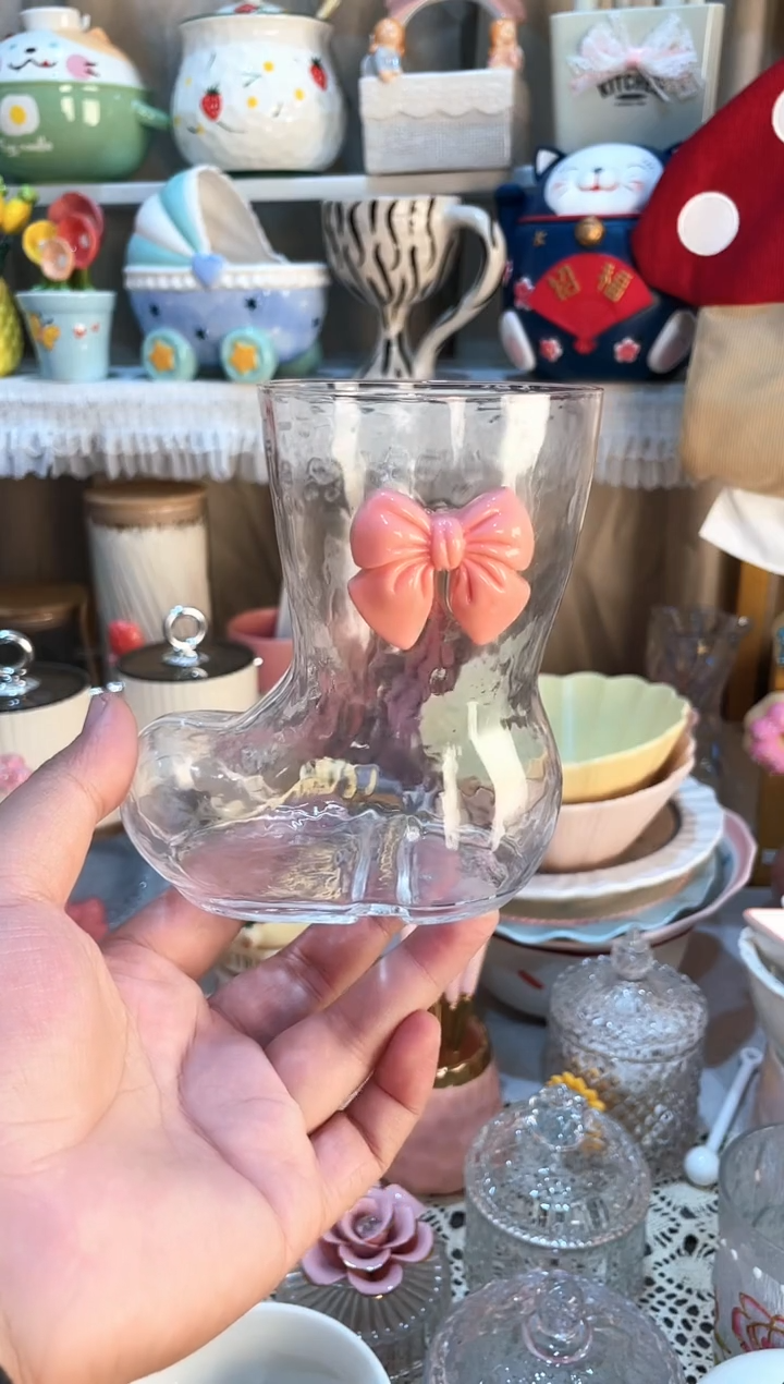 【闪购商品】瓷片靴子杯 质量好发货快放心拍