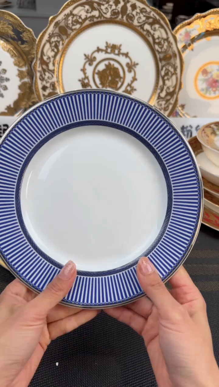 【闪购商品】瓷片8英寸平盘福利款微瑕