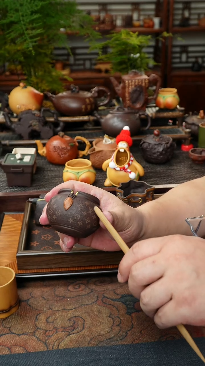 茶壶紫砂包包杯话带回家