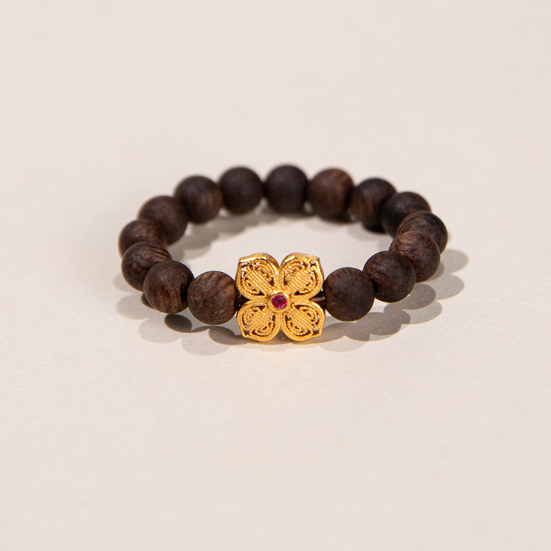 沉香“浙里香文化馆”小米珠精美时尚配饰 -w  ESCX238