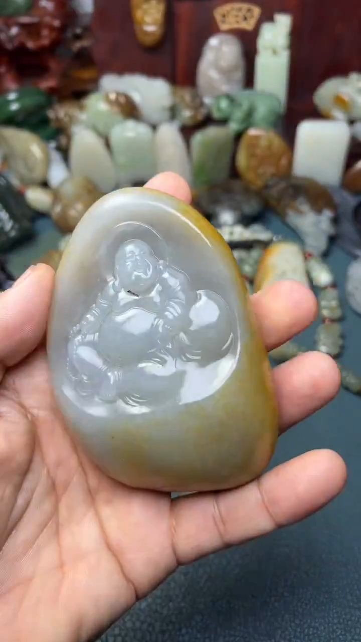 未镶嵌和田玉把件-