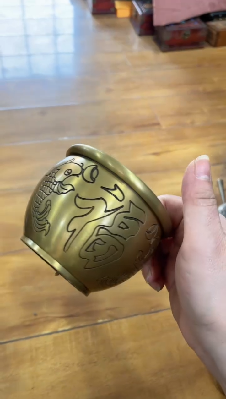 【闪购商品】1宫廷影视老旧工艺摆件