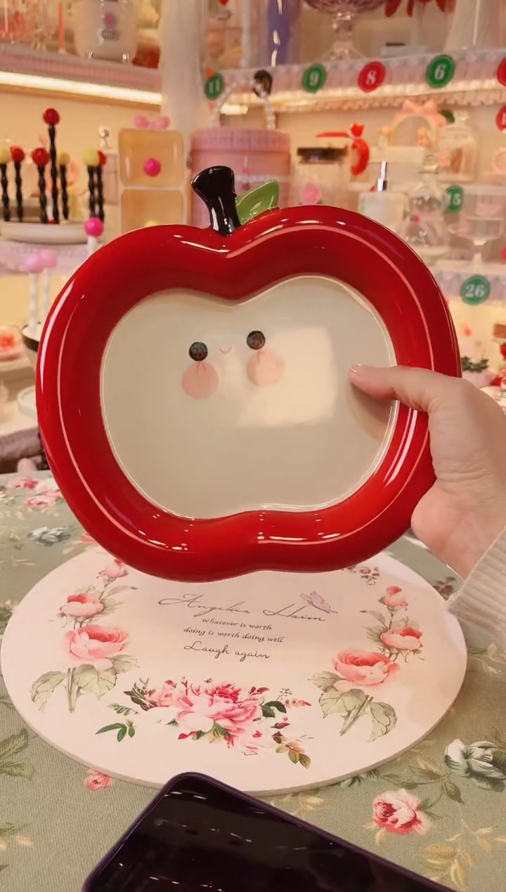 【闪购商品】摆件苹果菜盘品质好，发货快，放心拍