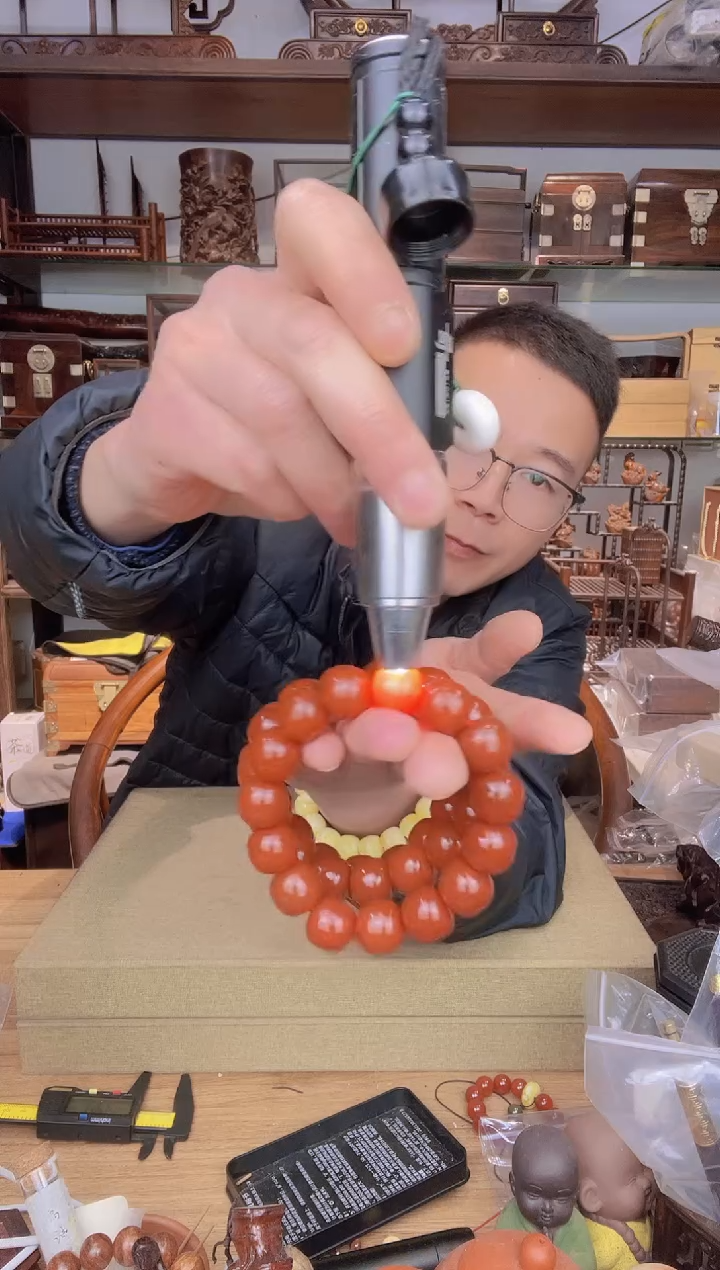 【闪购商品】乌木类书架714玛1415老型单圈手串