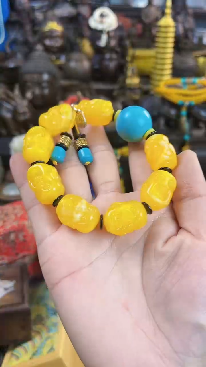 【闪购商品】蜜蜡手链未镶嵌【闪购商品闪购商品】