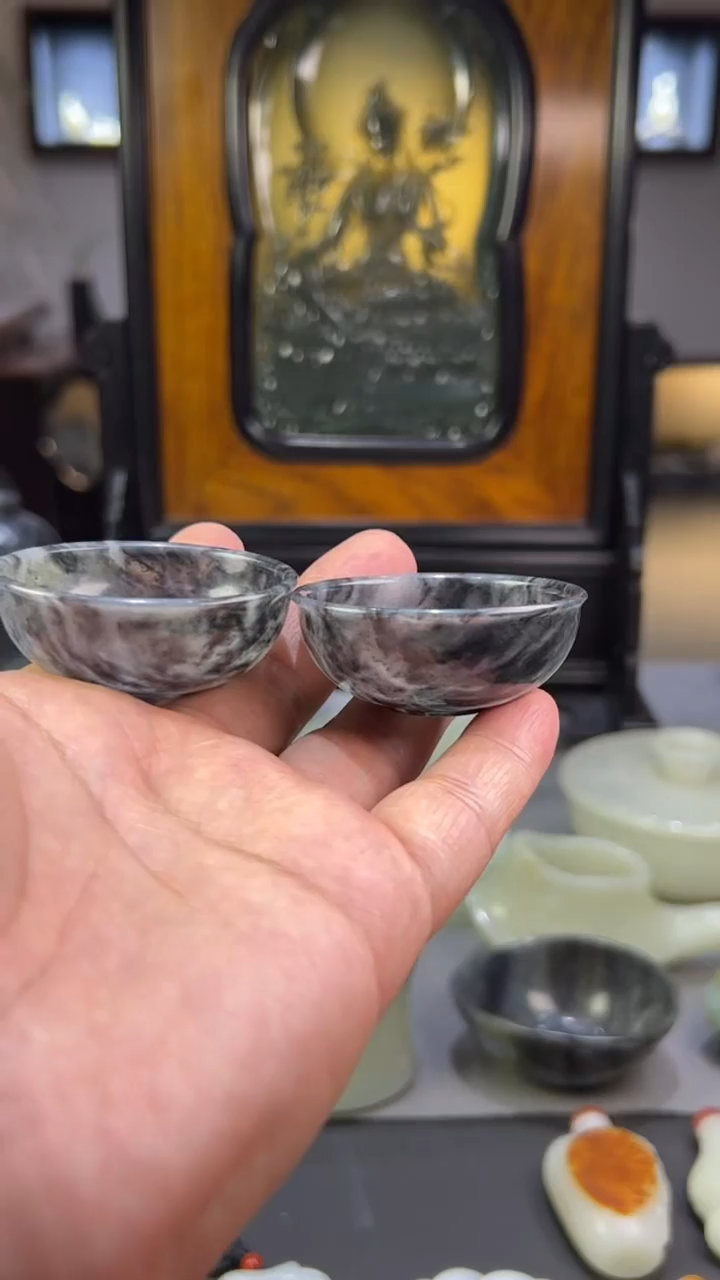 【闪购商品】和田玉酒杯未镶嵌酒杯