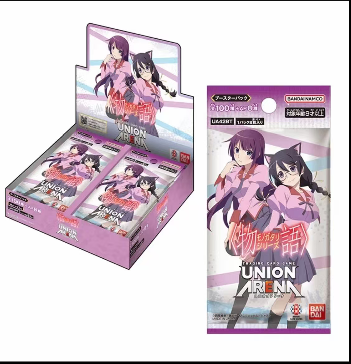 UA】《物语系列》Union Arena日版携战之境TCG（盲盒产品 默认代拆）