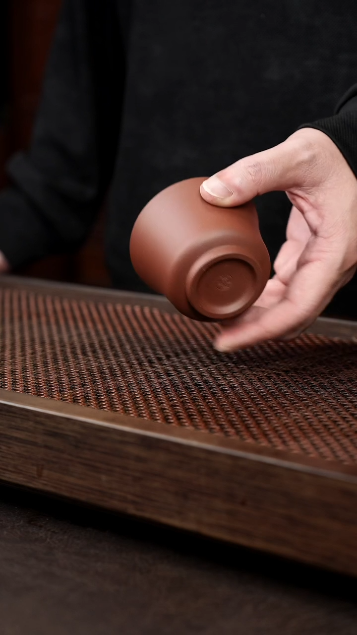 茶壶紫砂底槽清铃铛杯